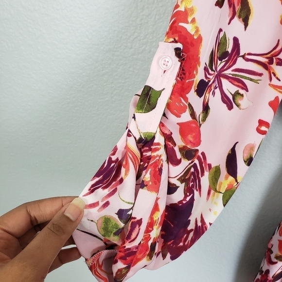 LANE BRYANT Floral Kimono Top/Robe Sz 14/16 Multi-functional - Picture 6 of 11